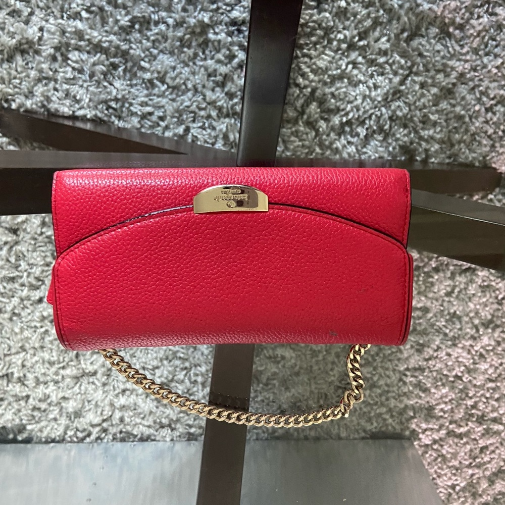Kate spade Red small clutch